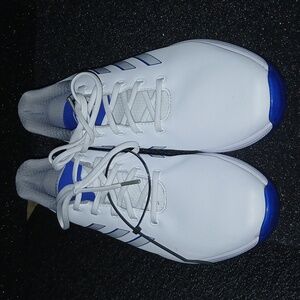 Adidas Men Lightstrike golf shoes White and Blue Size 11.5 New without box